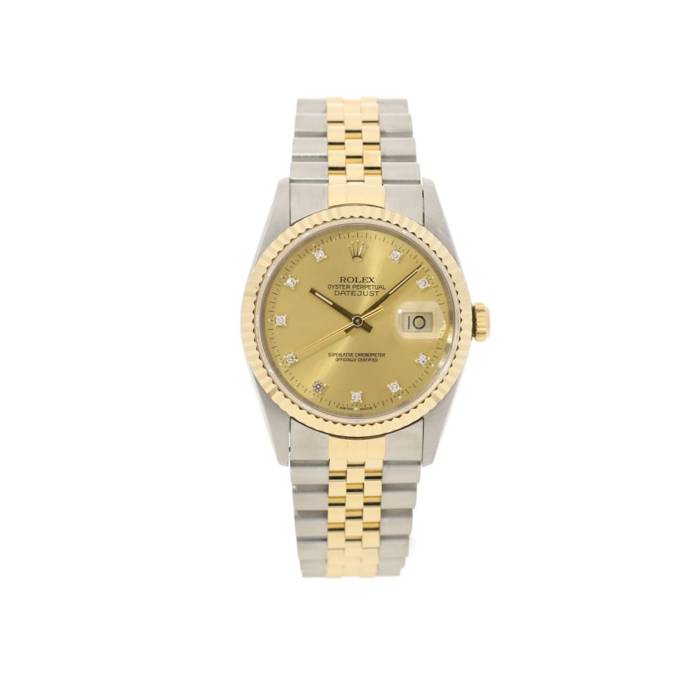 Datejust 16233 - Gents Pre Owned - Champagne Dial - 1993