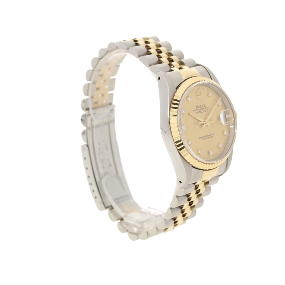Datejust 16233 - Gents Pre Owned - Champagne Dial - 1993