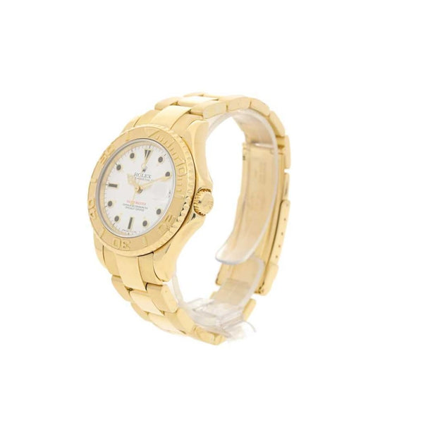 Yacht-Master 68628 - 18ct Gold - 35mm - White Dial - 1995