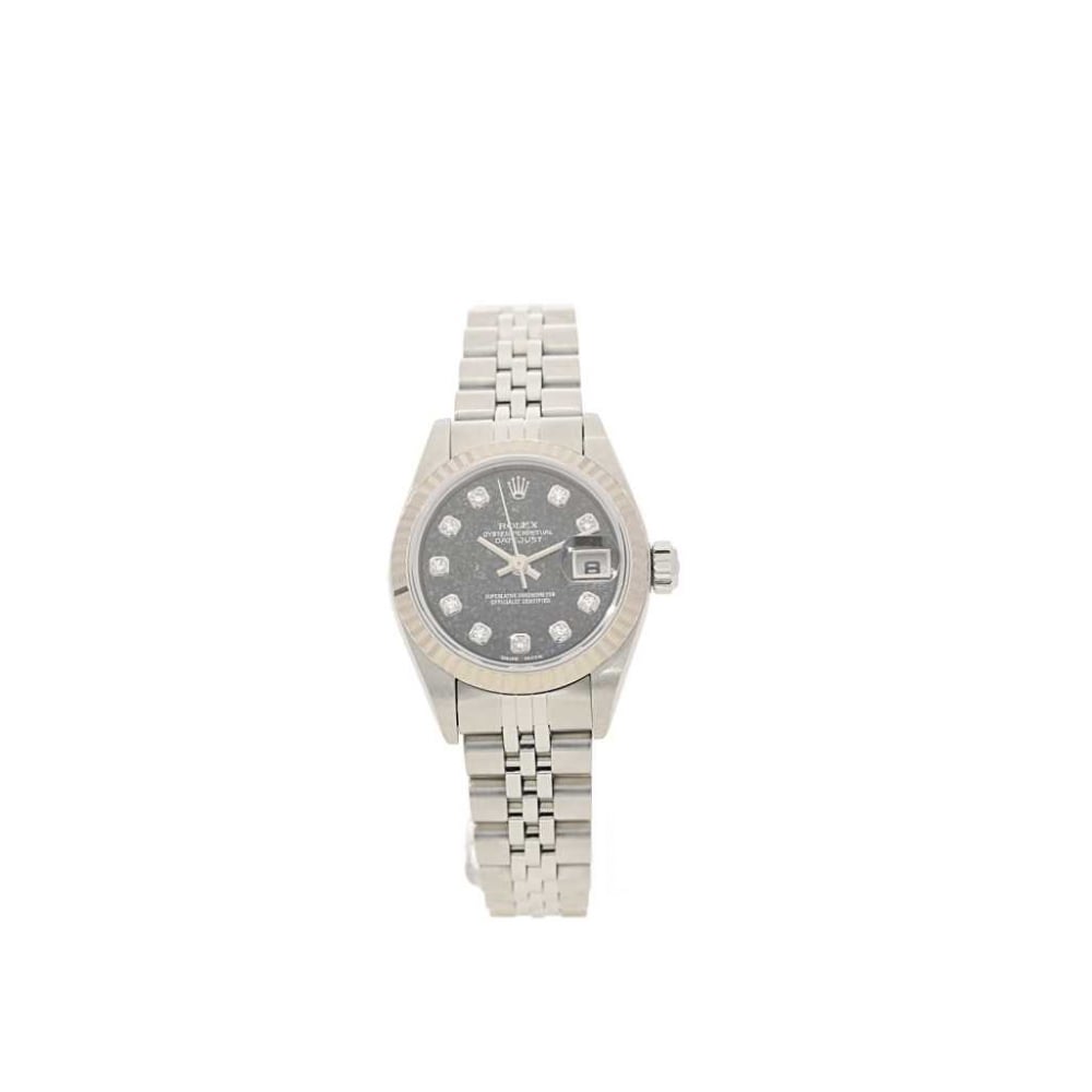 Datejust 79174 - Black Meteorite Diamond Dot Dial - 2001