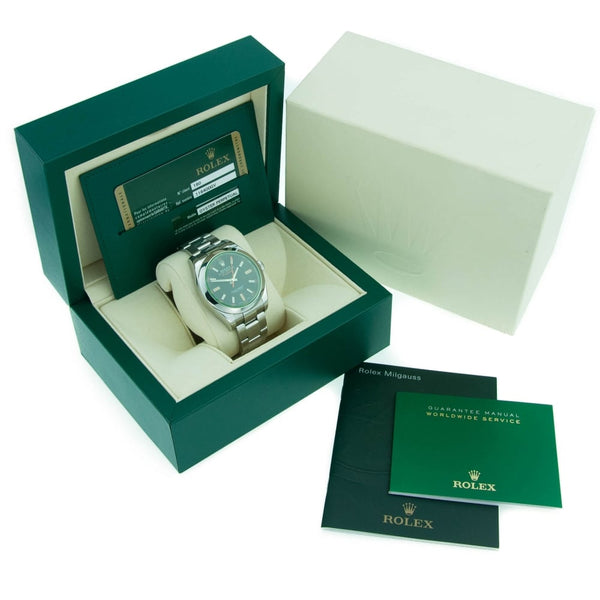 Milgauss 116400GV - Second Hand Watch - Green Tint Glass - 2012