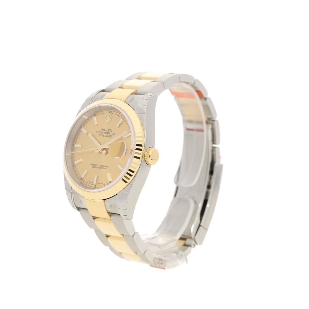 Datejust 116233 - Gents Unworn Watch - Champagne Dial - 2016
