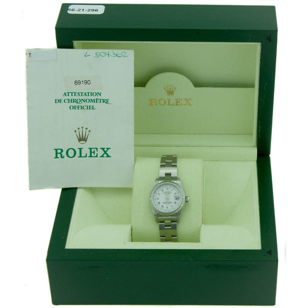 Oyster Perpetual Date - Ladies Watch - White Dial - 2000