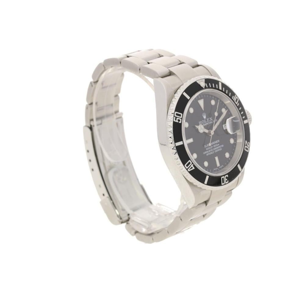 Submariner 16610 - Pre Owned Gents Watch - Black Dial - 2004