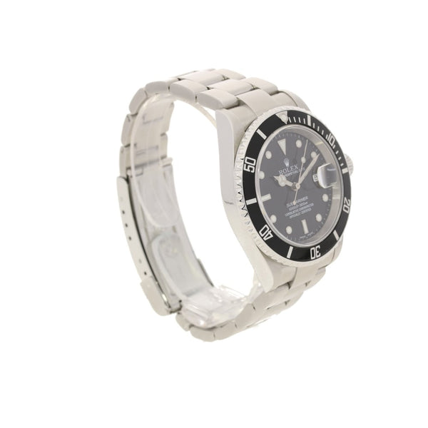 Submariner 16610 - Pre Owned Gents Watch - Black Dial - 2004