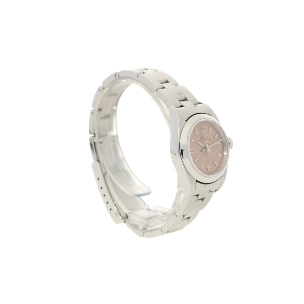Oyster Perpetual 76080 - Ladies Watch - Copper Dial - 2001