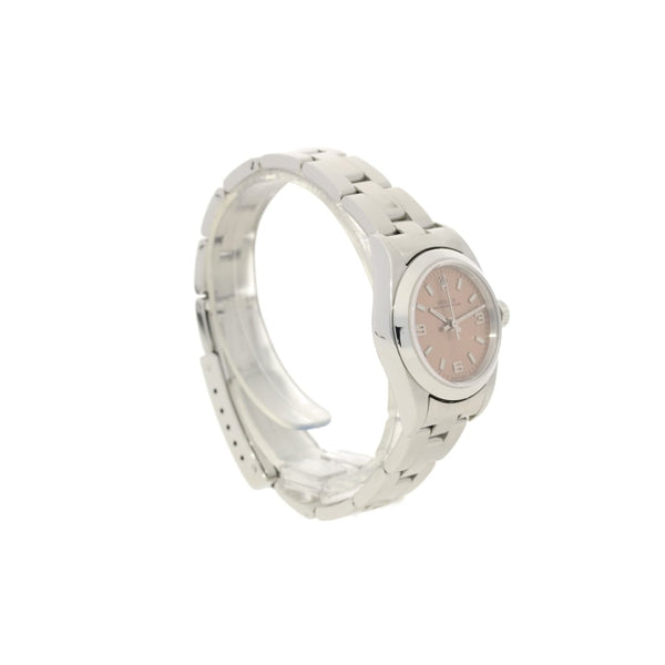Oyster Perpetual 76080 - Ladies Watch - Copper Dial - 2001