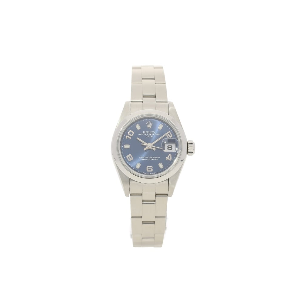Oyster Perpetual Date - Ladies Watch - Blue Dial - 1999