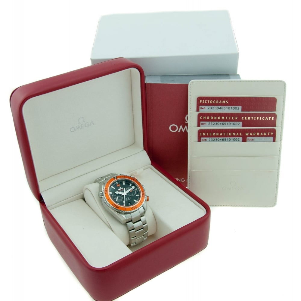 Planet Ocean 232.30.46.51.01.002 - Orange Bezel - 2013