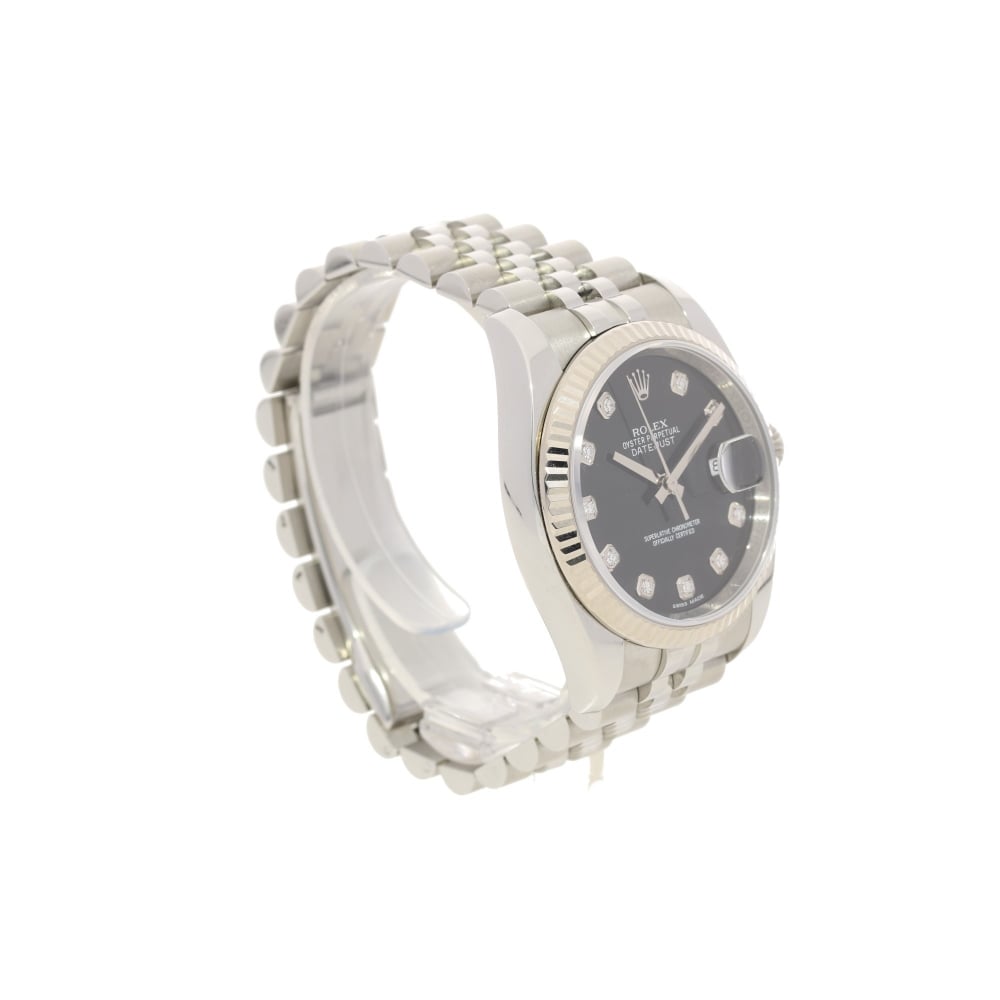Datejust 116234 - Gents Second Hand Watch - Diamond Dial - 2012