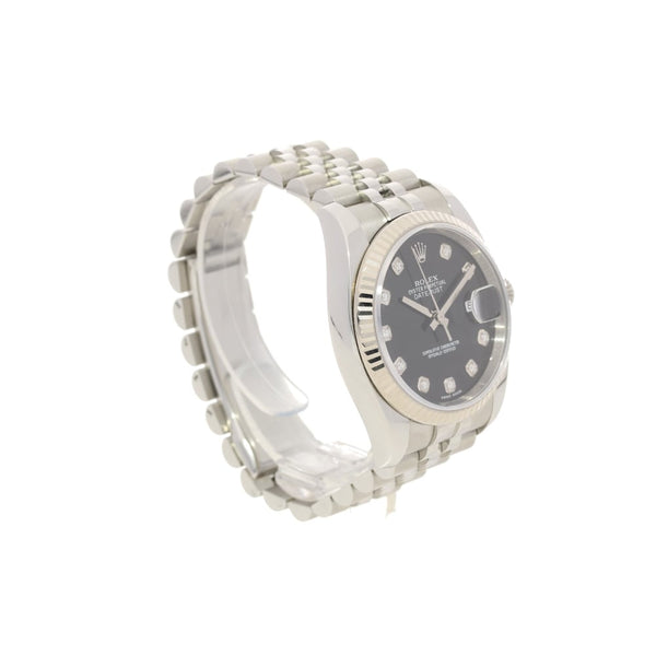 Datejust 116234 - Gents Second Hand Watch - Diamond Dial - 2012