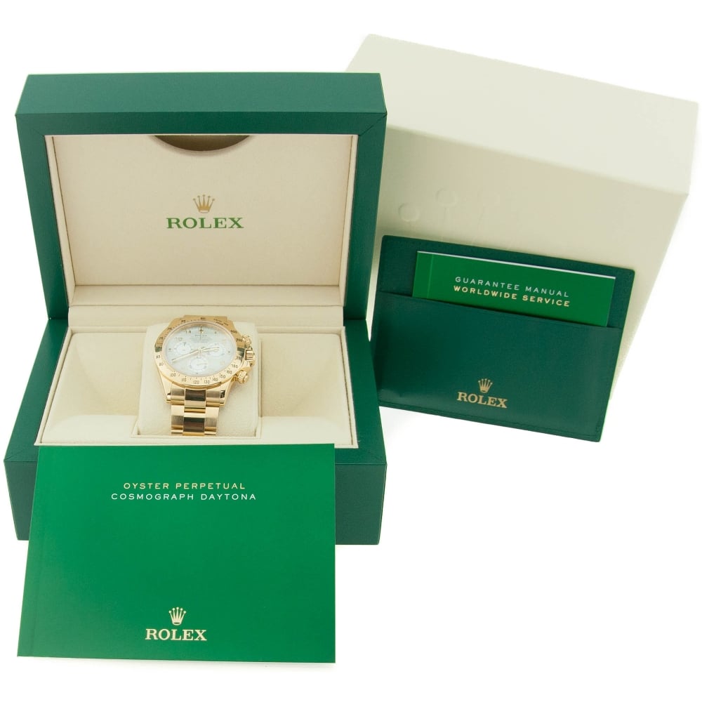 Daytona 116528 - 18ct Yellow Gold - Mother of Pearl Dial - 2010
