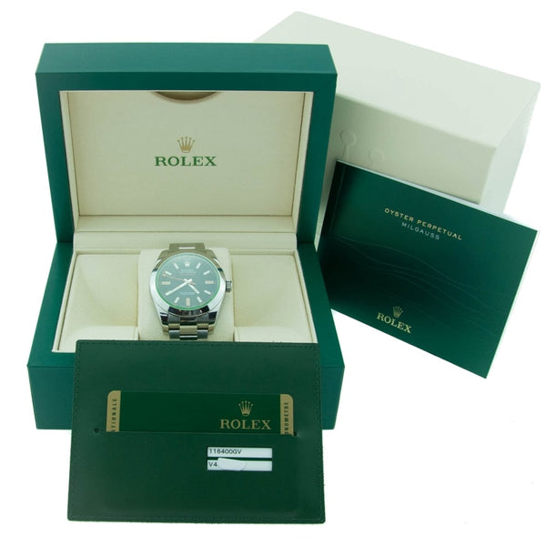 Milgauss 116400GV - Green Tint Glass - 2009