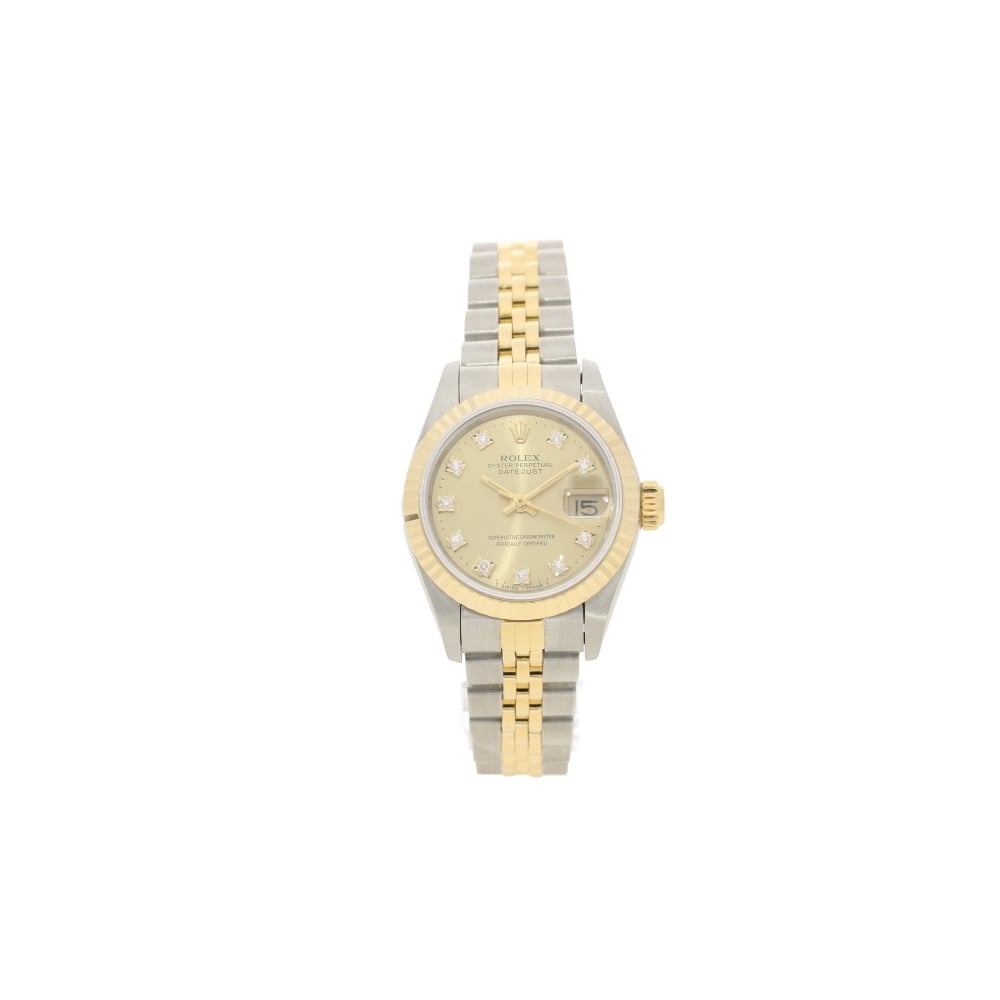 Datejust 69173 - Ladies Watch - Champagne Diamond Dial - 1995