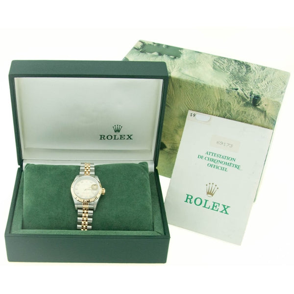 Datejust 69173 - Ladies Watch - Champagne Diamond Dial - 1995