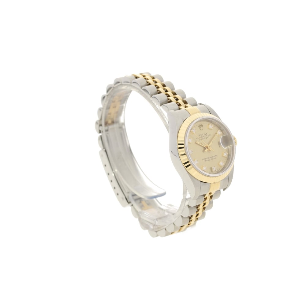 Datejust 69173 - Ladies Watch - Champagne Diamond Dial - 1995