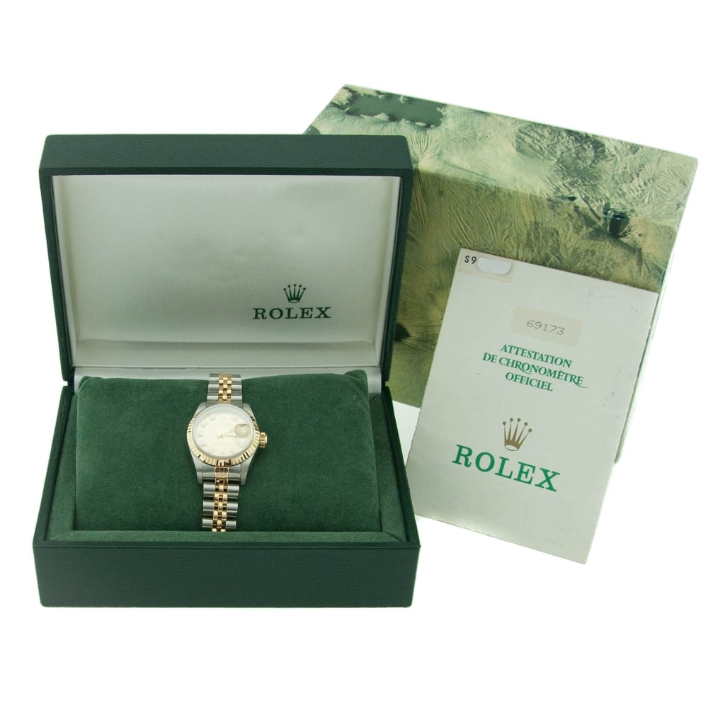 Datejust 69173 - Ladies Watch - Champagne Diamond Dial - 1999