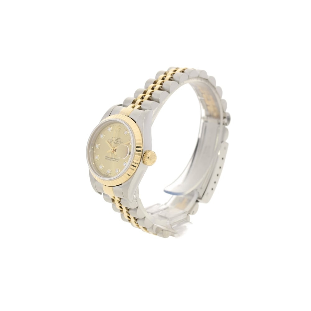 Datejust 69173 - Ladies Watch - Champagne Diamond Dial - 1999