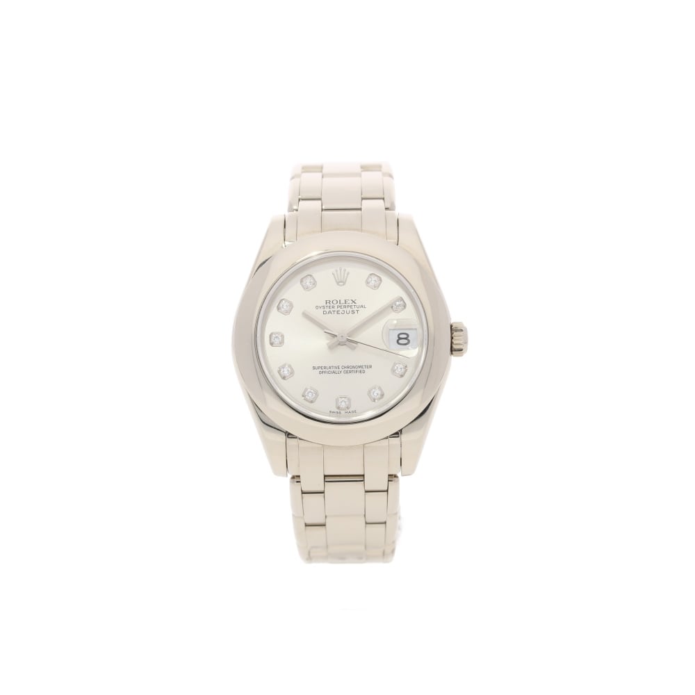 Datejust 81209 18ct White Gold 34mm Watch, 2002