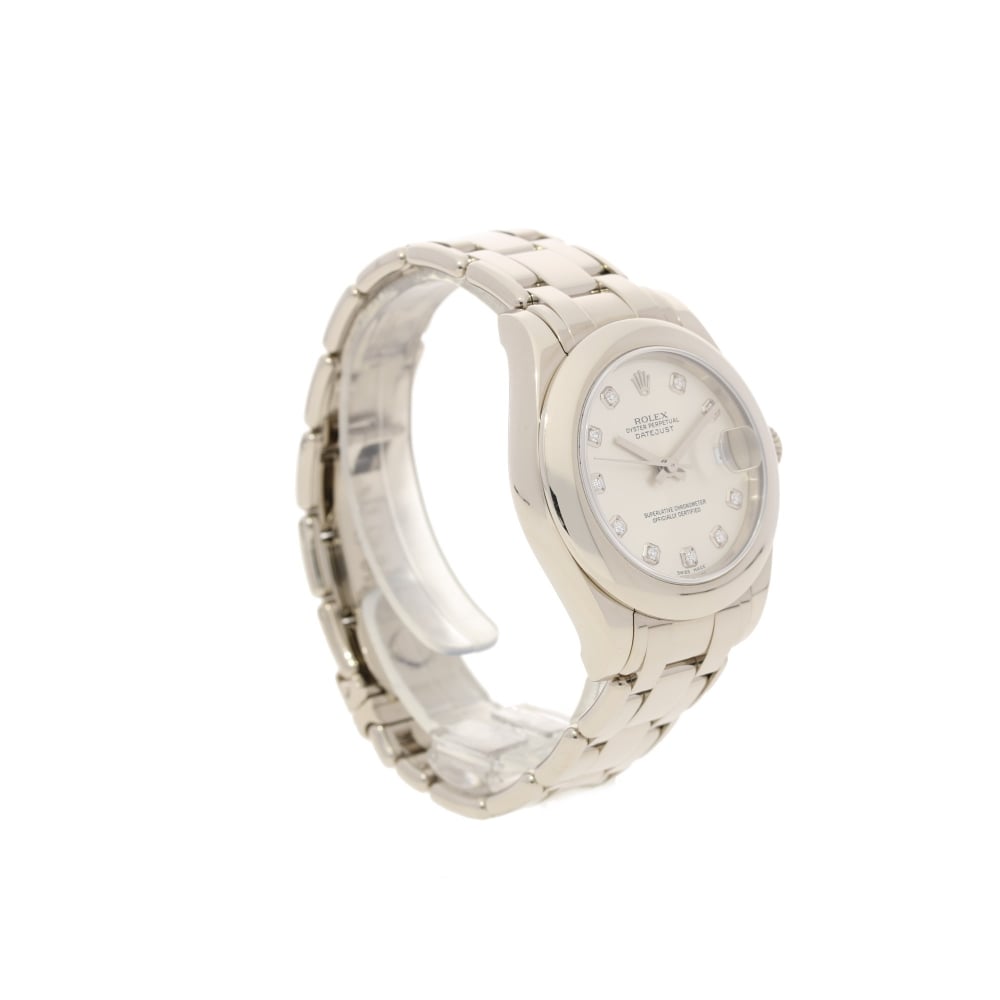 Datejust 81209 18ct White Gold 34mm Watch, 2002