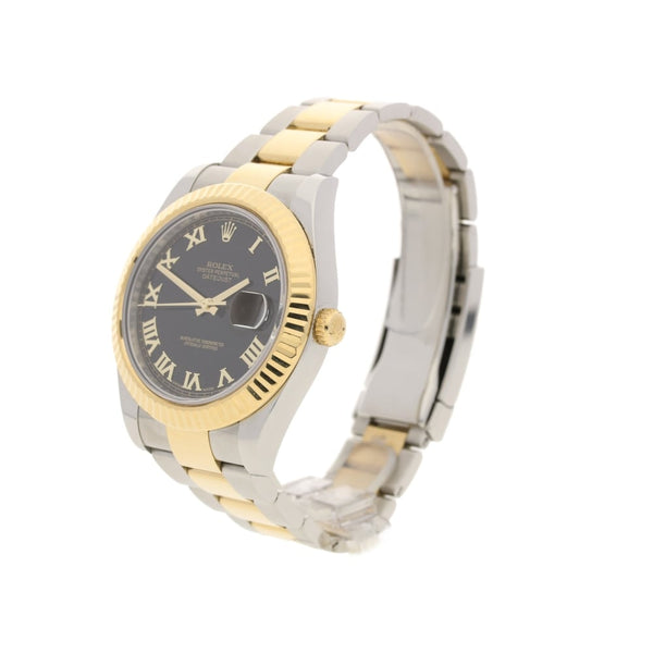 Datejust II 116333 - Black Roman Dial - 2015