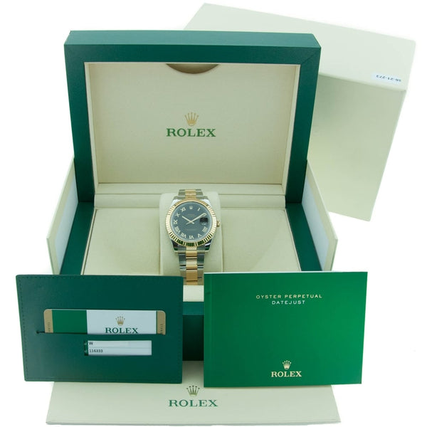 Datejust II 116333 - Black Roman Dial - 2015