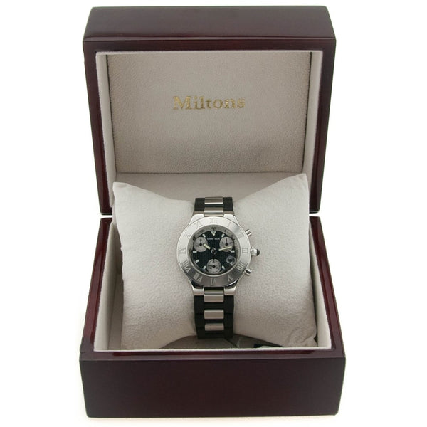 Chronoscaph 21 - 2424 - Chronograph Watch - Rubber Bracelet
