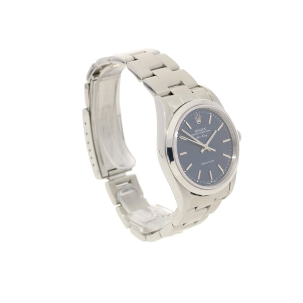 Airking 14000 - Mens Watch -  Blue Baton Dial - 2002