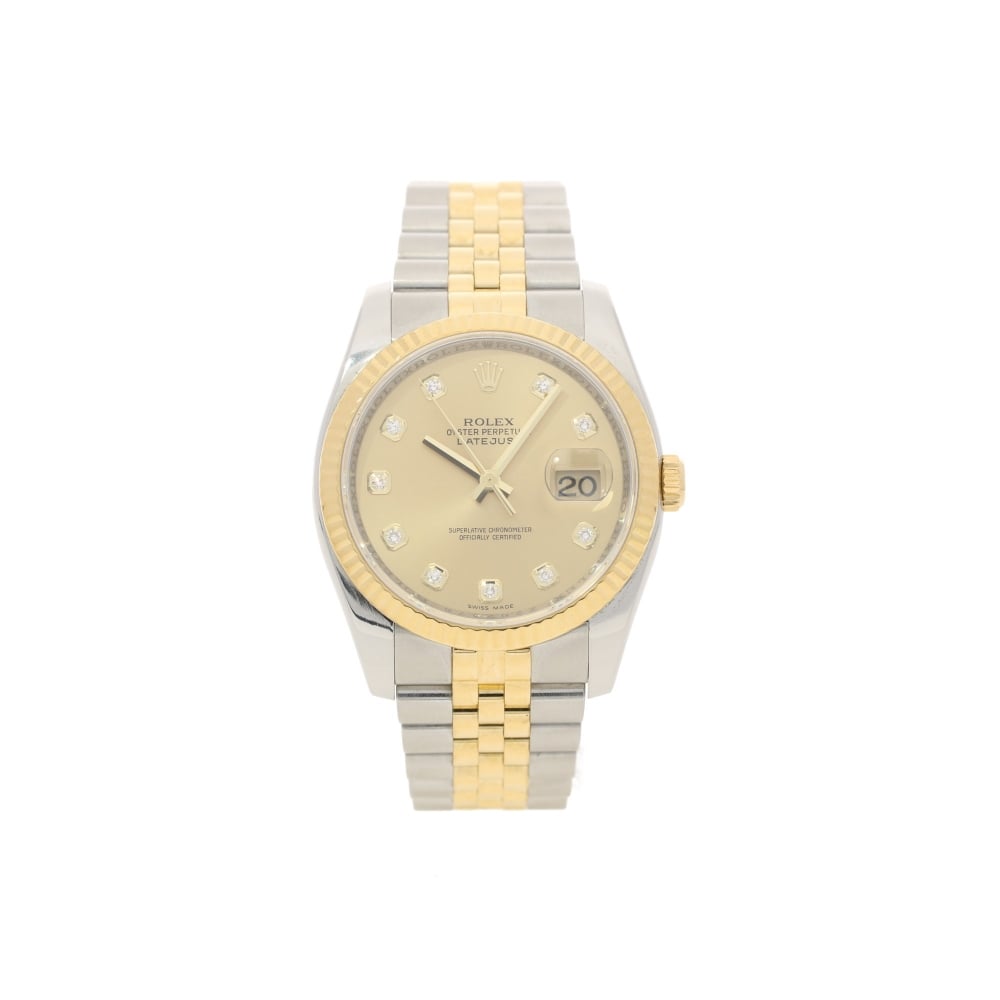 Datejust 116233 - Champagne Diamond Dial - 2006