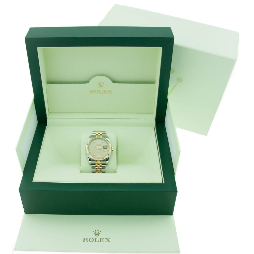 Datejust 116233 - Champagne Diamond Dial - 2006