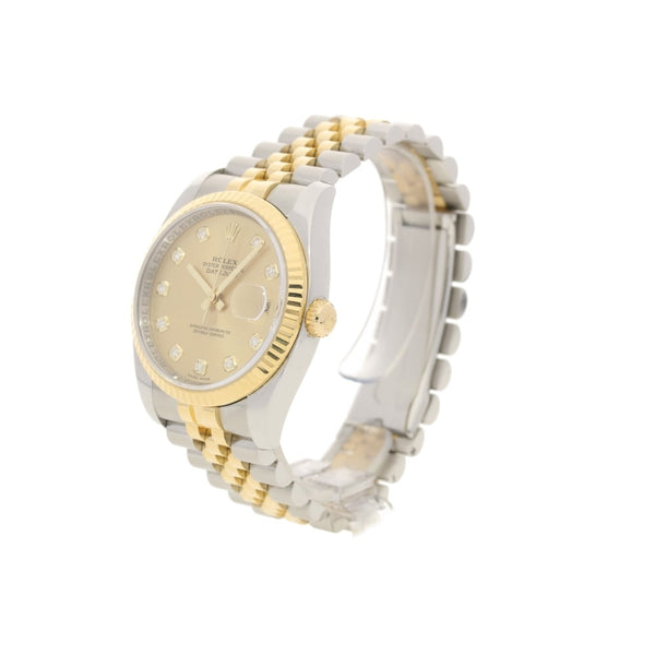 Datejust 116233 - Champagne Diamond Dial - 2006