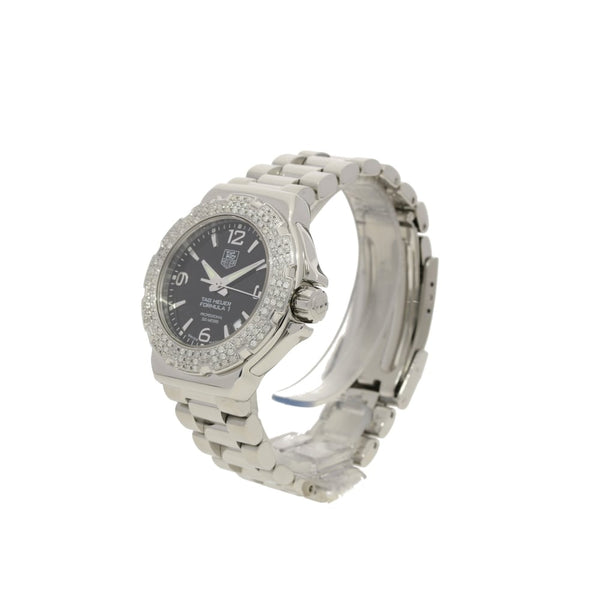 Formula 1 WAC1214-0 - Black Dial - Diamond Bezel - 2013