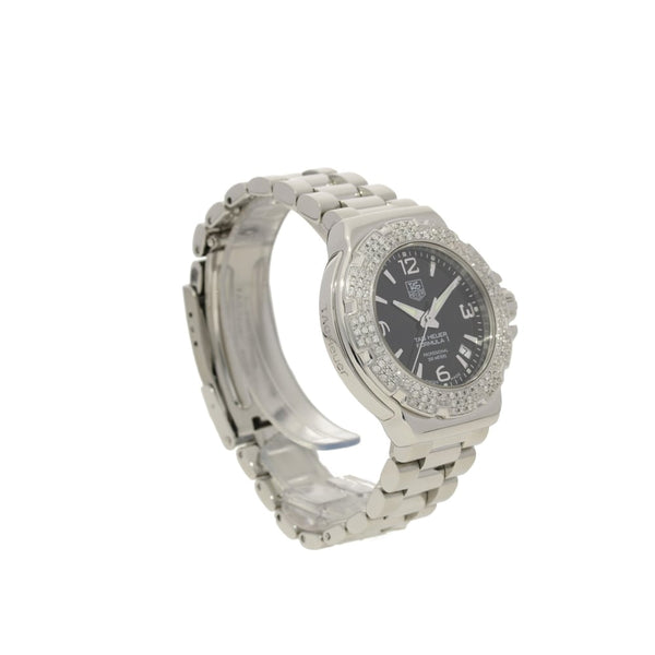 Formula 1 WAC1214-0 - Black Dial - Diamond Bezel - 2013
