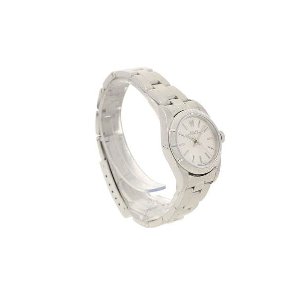 Oyster Perpetual 76030 - Ladies Watch - Silver Dial - 2004