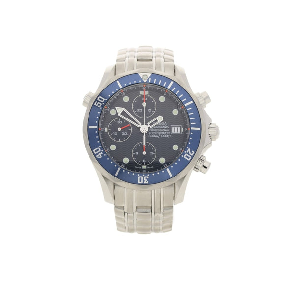 Seamaster Chronograph- 25998000 - Blue Dial - 2004