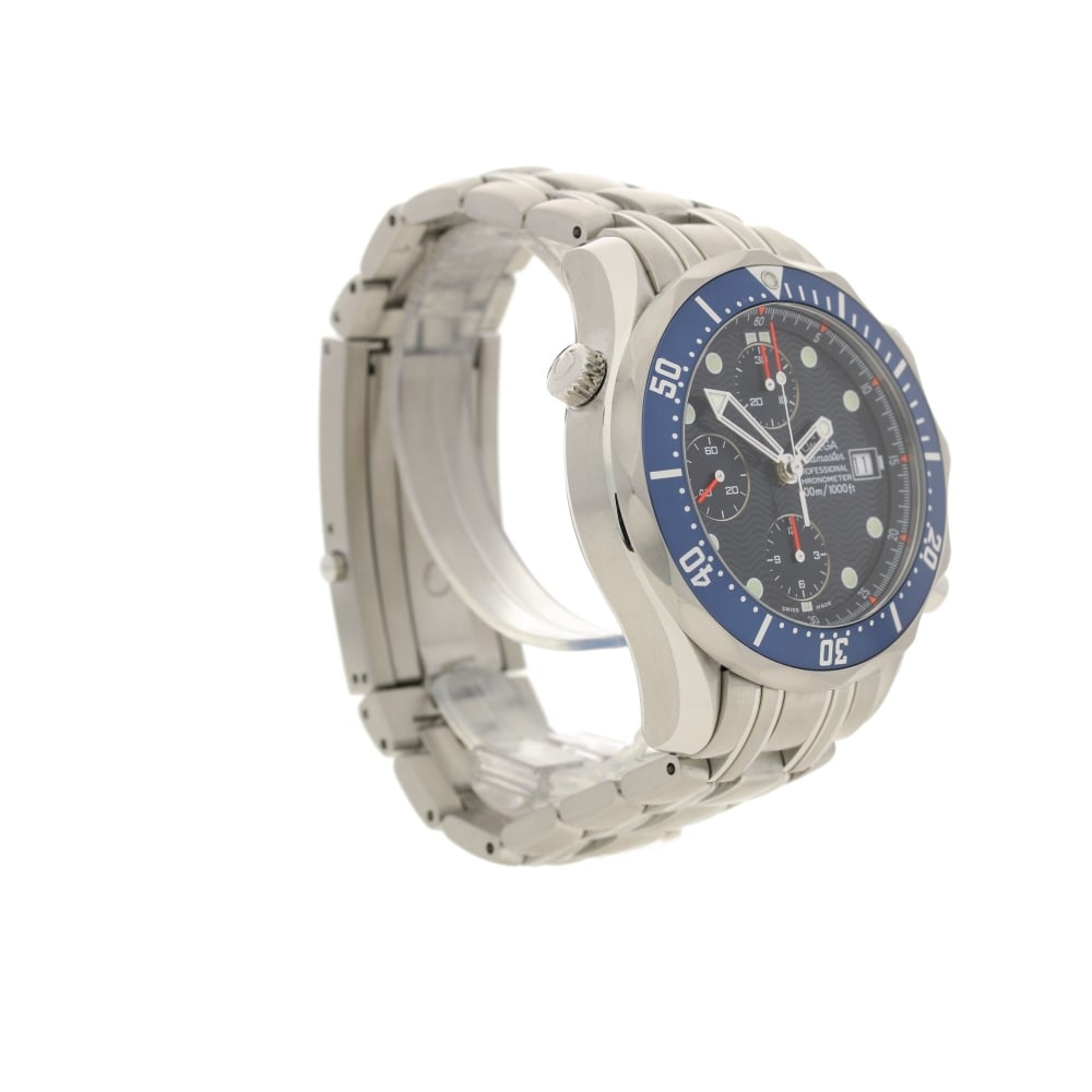 Seamaster Chronograph- 25998000 - Blue Dial - 2004