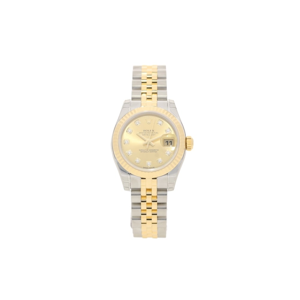Datejust 179173 - Champagne Diamond Dial - 2016 Unworn