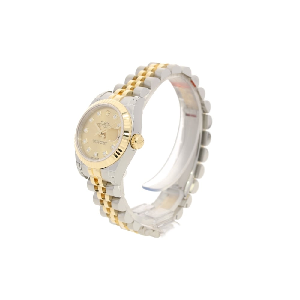 Datejust 179173 - Champagne Diamond Dial - 2016 Unworn