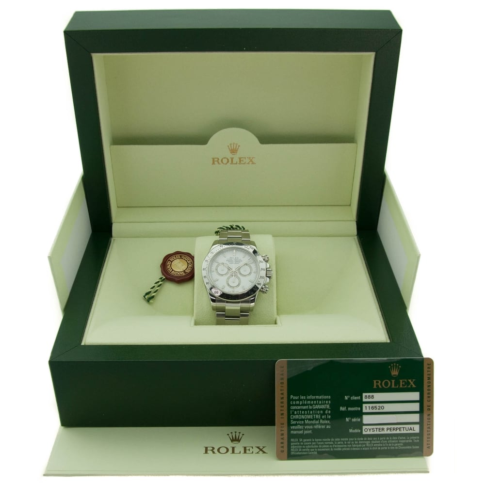 Daytona 116520 - Gents Watch - White Dial - 2008