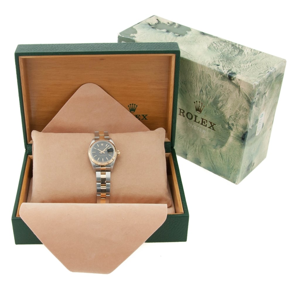 Datejust 69173 - Ladies Watch - Black Dial - 1996