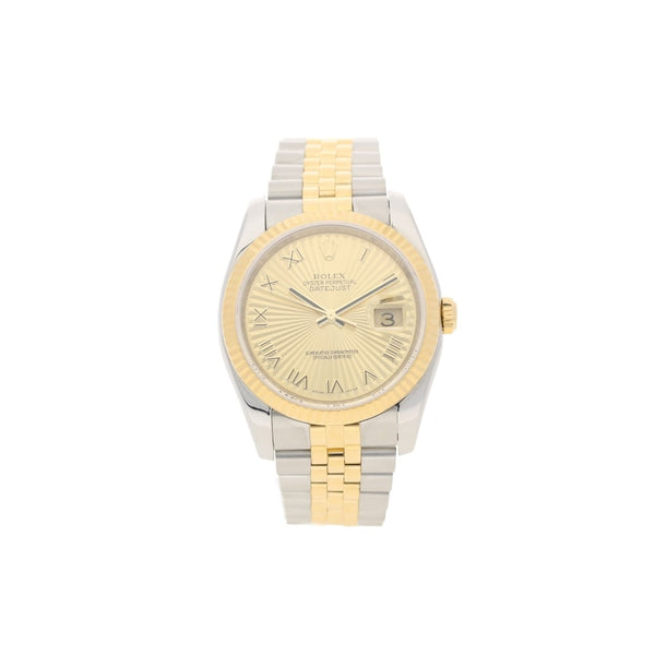 Datejust 116233 - Champagne Sunburst Dial - 2005