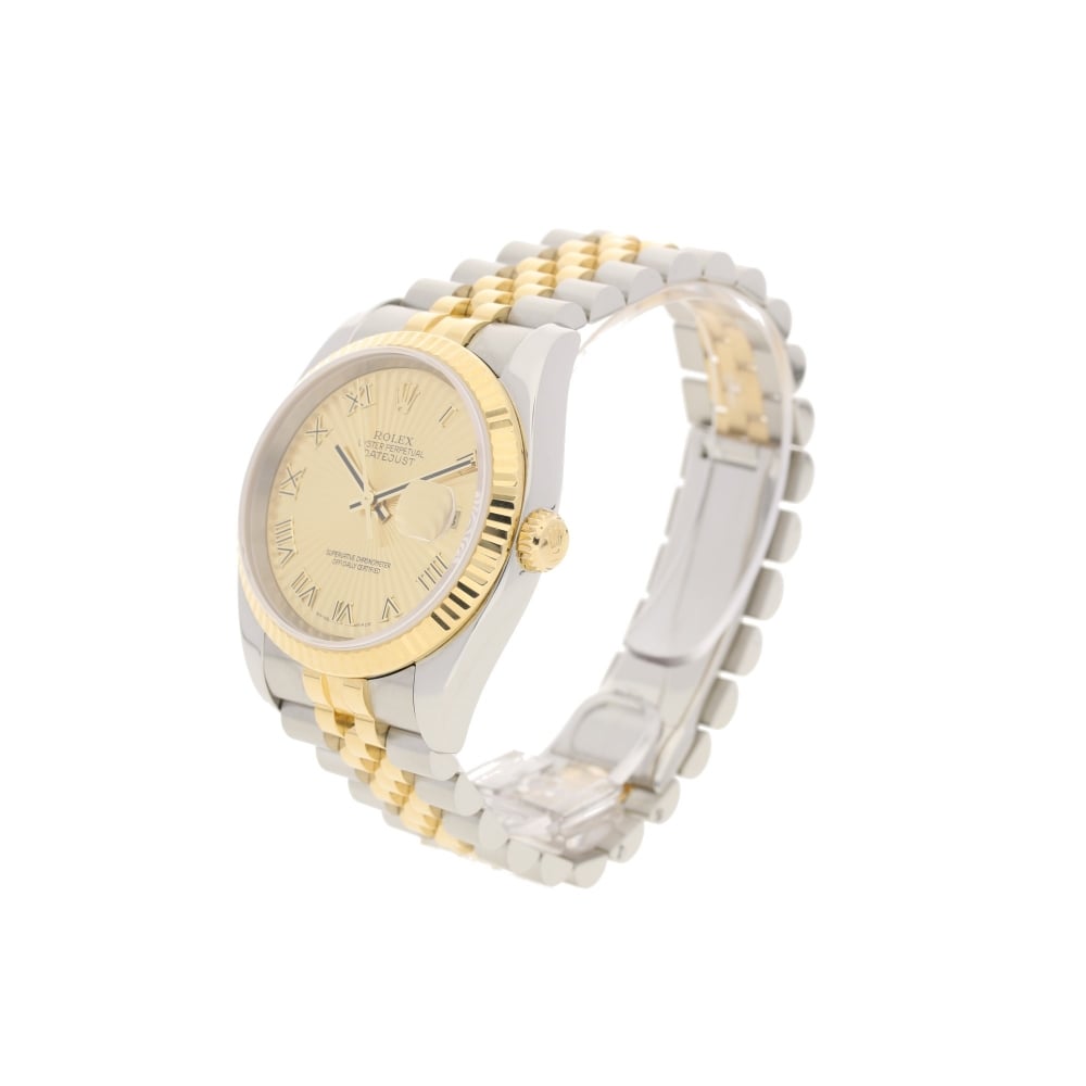 Datejust 116233 - Champagne Sunburst Dial - 2005