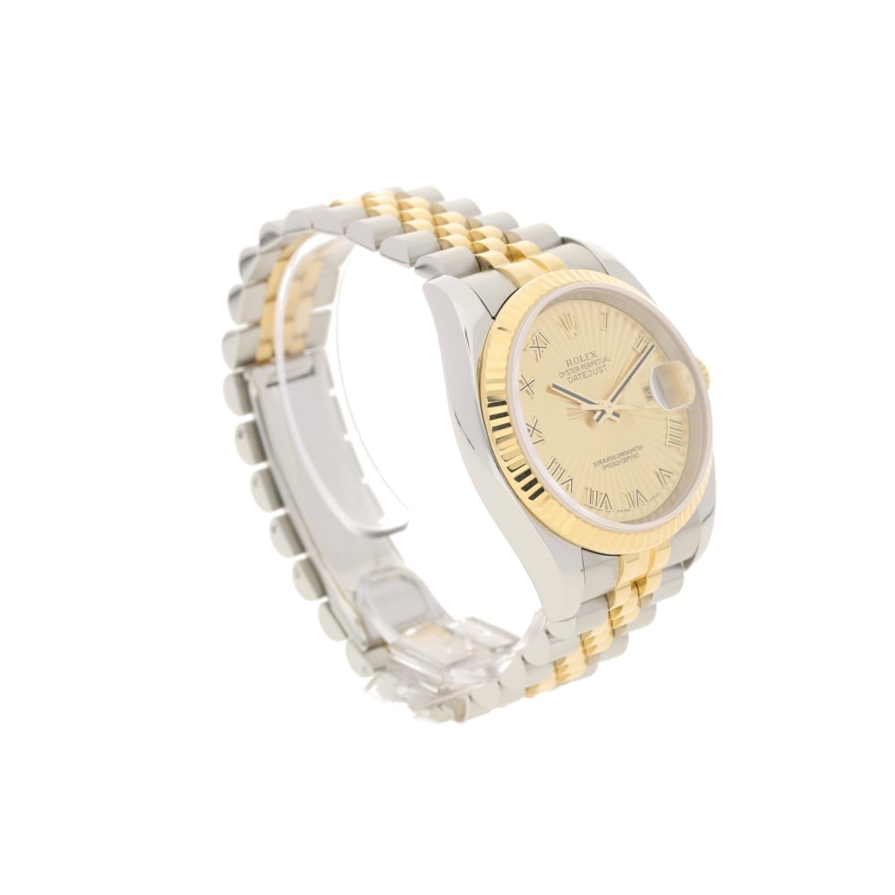 Datejust 116233 - Champagne Sunburst Dial - 2005