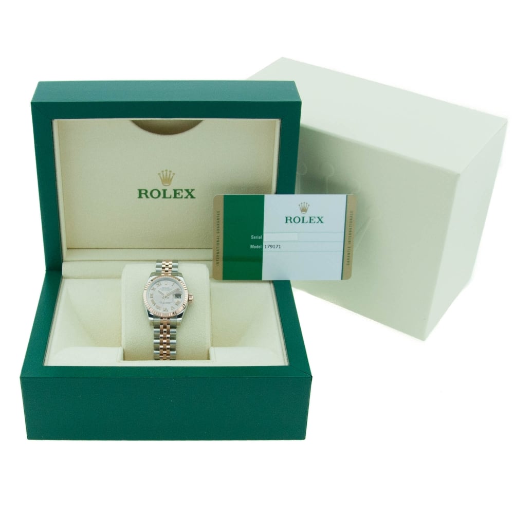 Datejust 179171 - 26mm steel and rose gold watch - 2015
