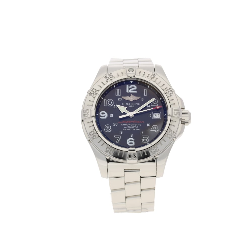 Superocean A17360 Gents watch - Black Dial - 2009