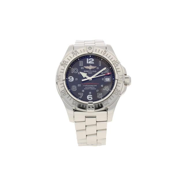 Superocean A17360 Gents watch - Black Dial - 2009