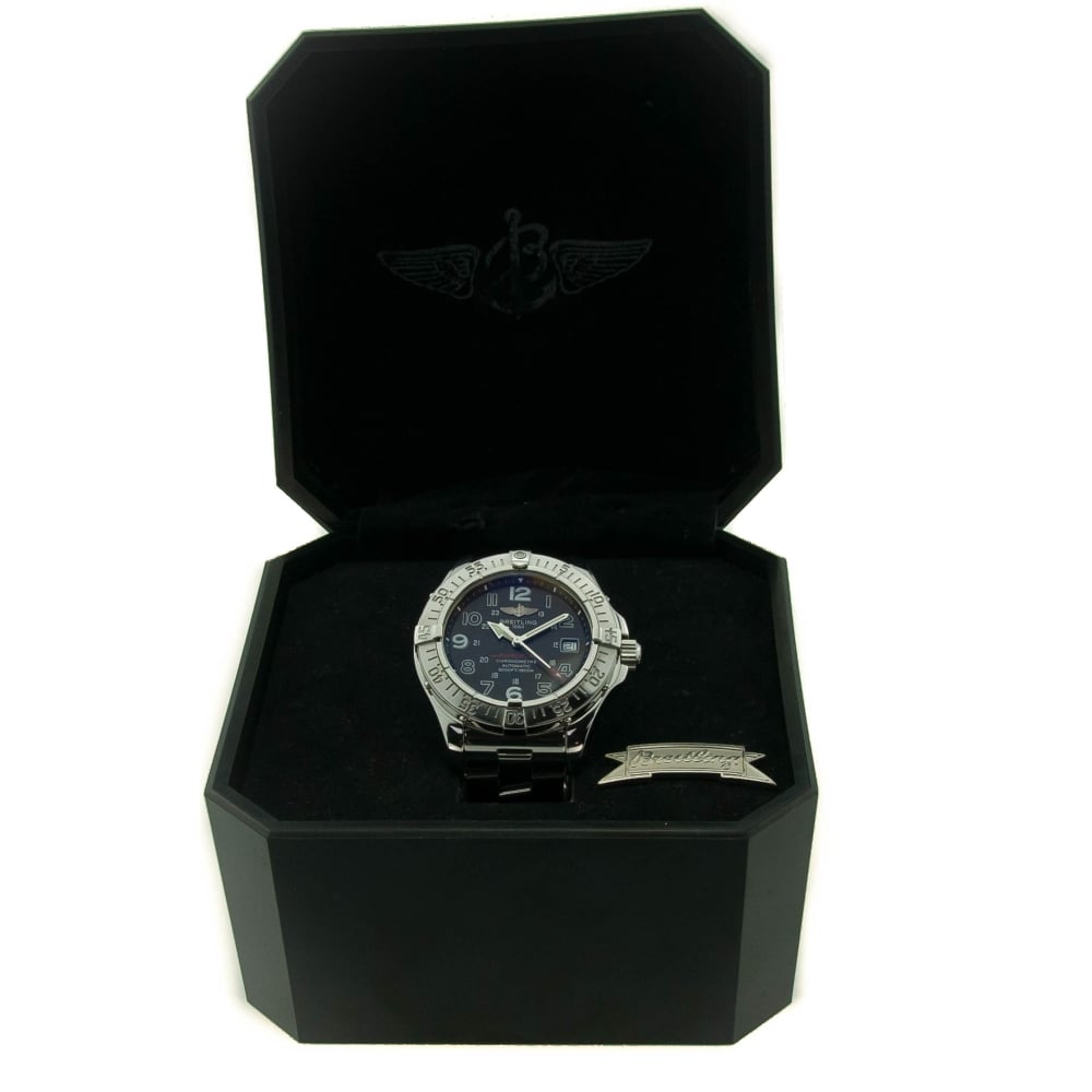 Superocean A17360 Gents watch - Black Dial - 2009