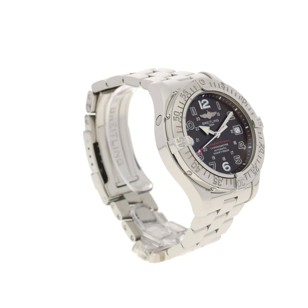 Superocean A17360 Gents watch - Black Dial - 2009