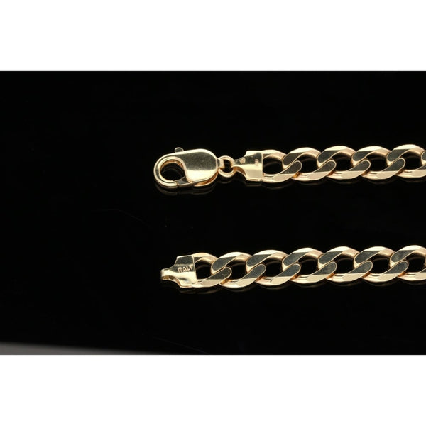 9ct Yellow Gold Curb Chain 42.7 grams - 20 inch