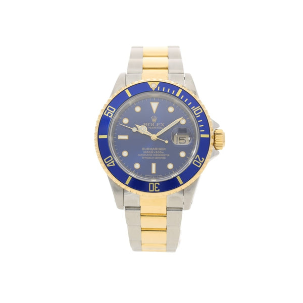 Submariner 16613 - Gents Watch - Blue Dial - 1998